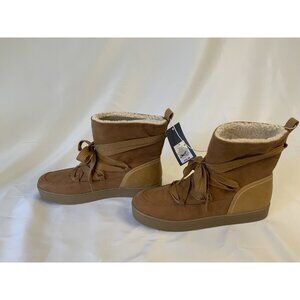 New! Universal Thread- Women's -Size 11 Birgitte Winter Boot Bootie Shoe Cognac